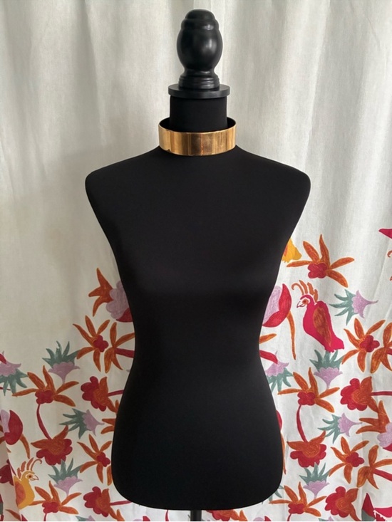 Celine Accessories - Céline Leather & Gold Collar & Windsor Gown Photoshoot